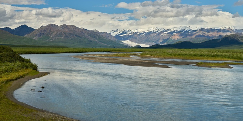 Maclaren River & Glacier
