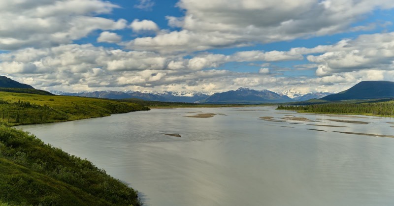 Alaska Range & Upper Susitna River