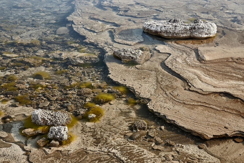 Pyramid Lake Mineral Deposits, Pyramid Island, Pyramid Lake, Nevada