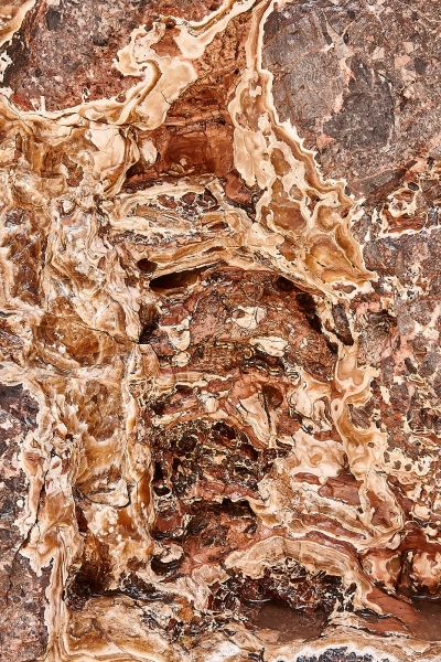 Rock Crystals Detail, Titus Canyon, Death Valley National Park, California