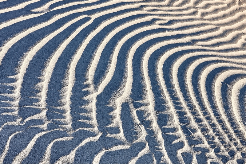 Wind Sculpted Sand, Mesquite Flats Sand Dunes, Death Valley National Park, California