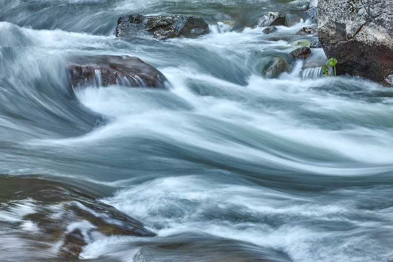 River Wave, Deer Creek Falls, Hwy 32, Lassen National Forest, California