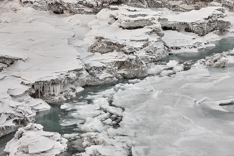 Broken Tidal Ice, Bird Creek, Turnagain Arm, Alaska