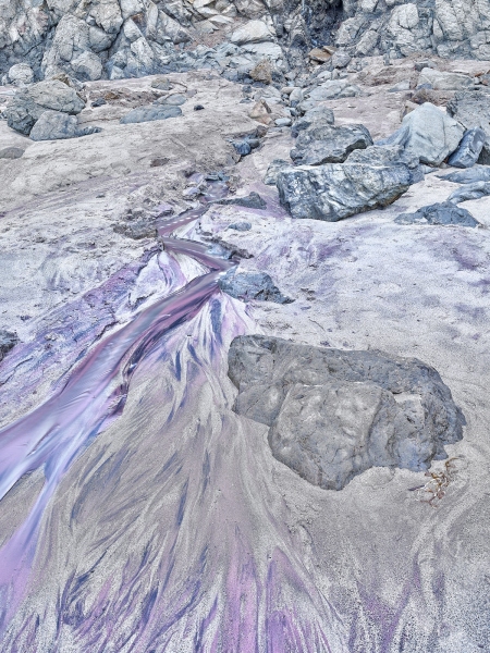 Purple Sand, Pfeiffer Beach, Los Padres National Forest, California