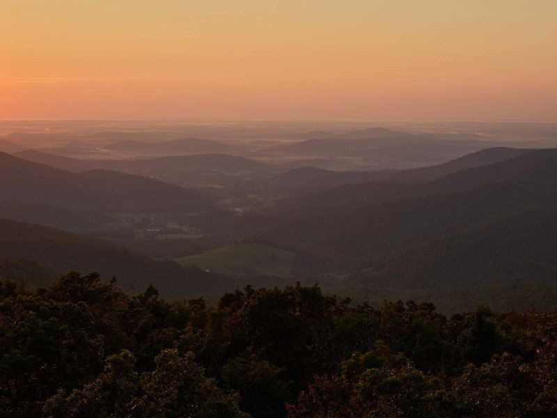 Sunrise Over Harris Hollow