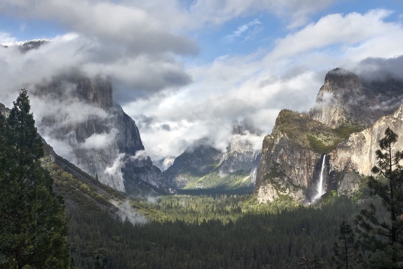 Clearing Spring Storm, Yosemite Valley, Yosemite National Park, California