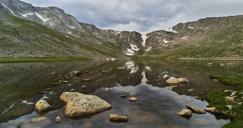 Summit Lake, Mt. Blue Sky Rd.