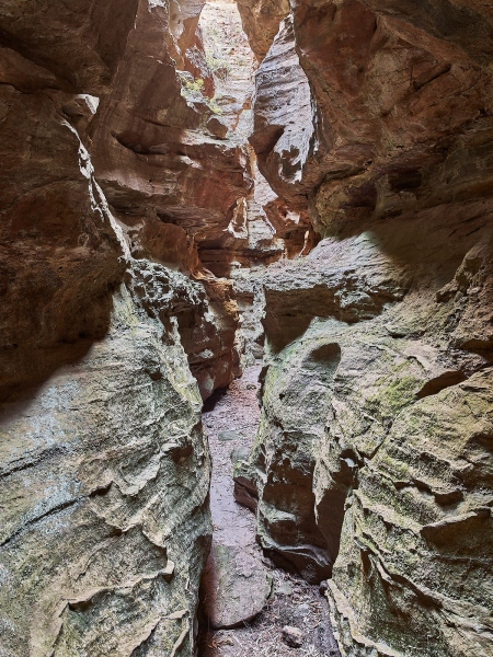 Slot Canyon, Wollemi Dry Canyon, Wollemi National Park, New South Wales, Australia